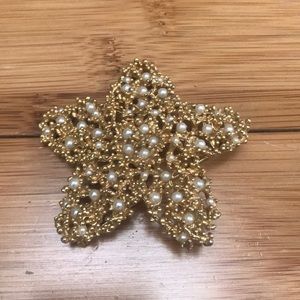 Vintage Starfish Brooch